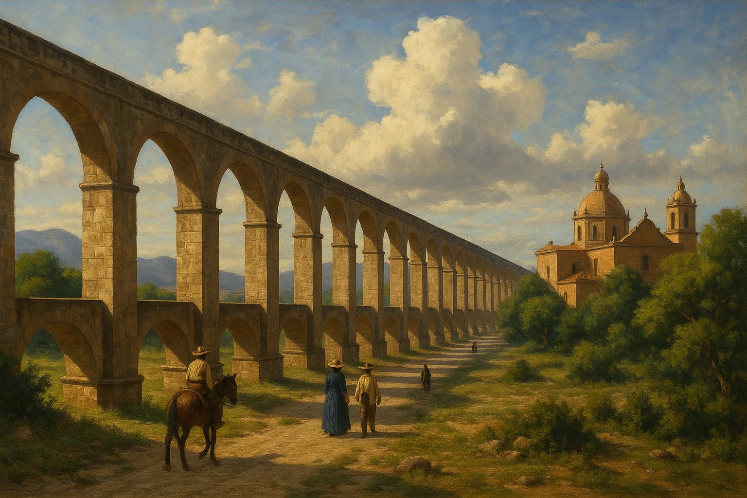Aqueducts and their role in colonial Mexico