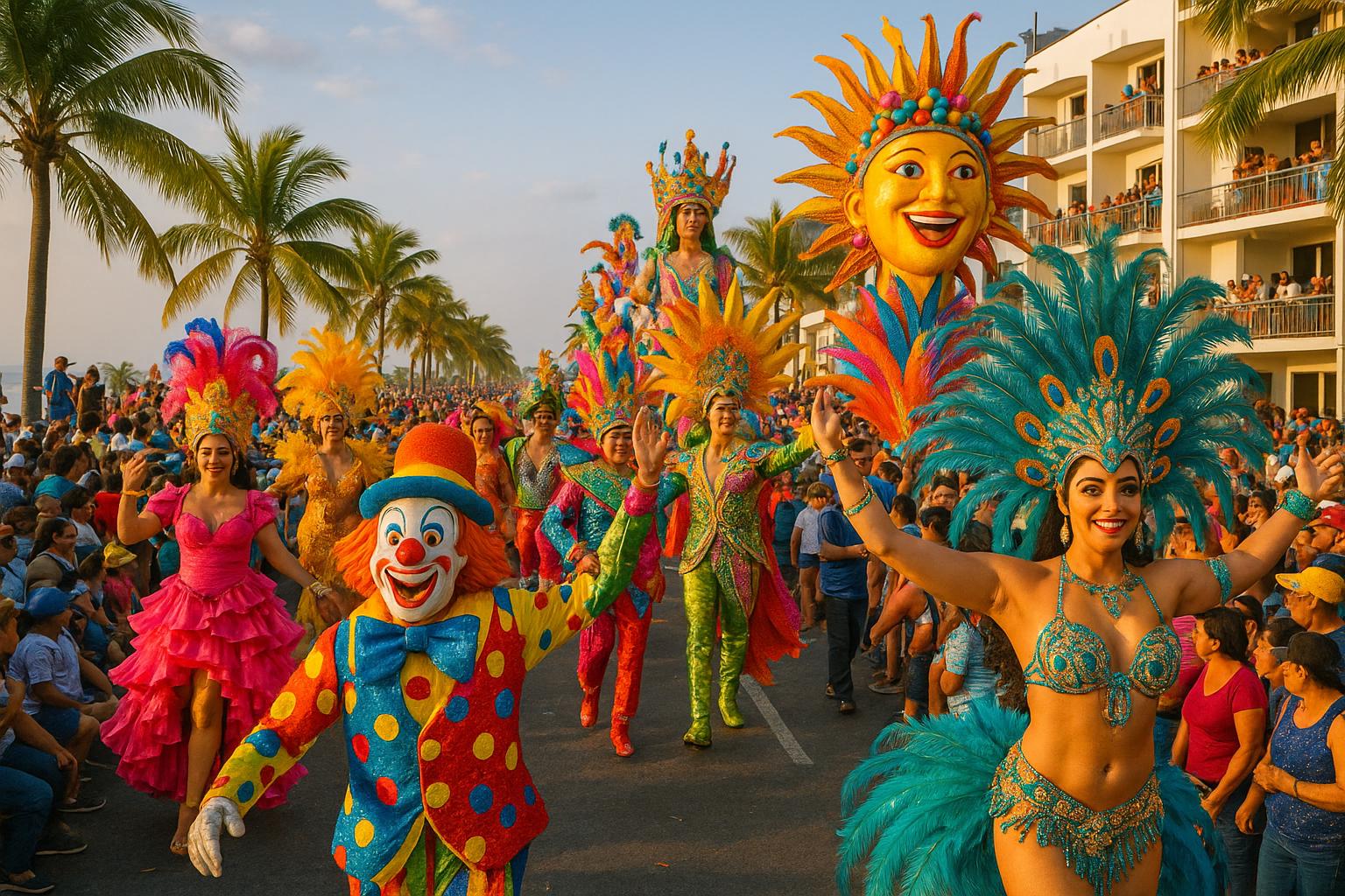 Carnival in Veracruz and Mazatlán
